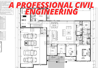 do professional civil engineering, site plan, floor plan, landscape