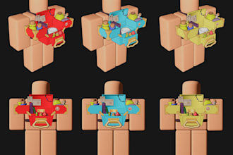 develop a bloxburg build game with custom 3d model and roblox script map design