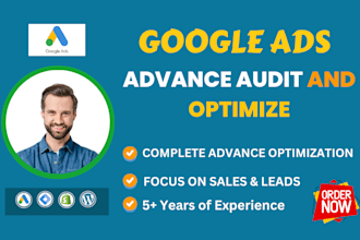 audit and optimize google ads adwords PPC campaigns