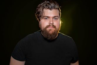 record a corporate youthful american male voice over