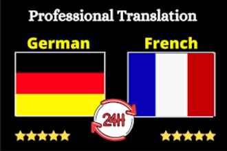 professional translate your ebook to french or spanish to garman
