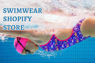 design high converting swimsuit shopify store bikini website swimwear store