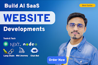 develop ai website, ai saas, ai chatbot, integrate chat gpt