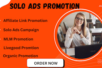 do solo ads campaign affiliate marketing MLM leads promotion solo ads promotion