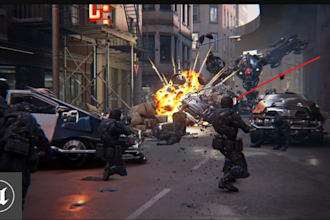 develop unreal engine, game development, unreal engine game, ue5, ue4, gameplay