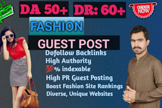 do permanent SEO for fashion blogs with high PR links