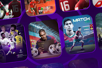 do football designs im really good in graphic design