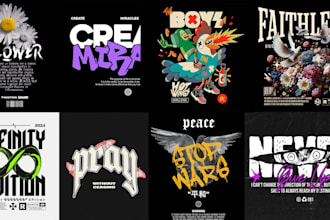 design premium futuristic, artsy, streetwear in 24 hours