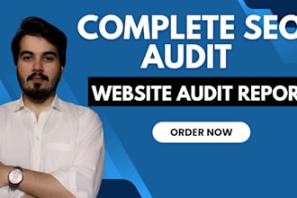 provide a comprehensive website SEO audit report and create an action plan