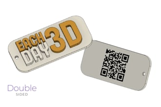create custom keychains and nameplates in 3d