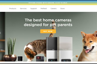 design highly profitable pet shopify pet store pet website dropshipping website