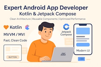your android app developer expert in kotlin jetpack compose