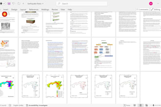 report write a remote sensing research project