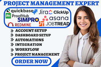 setup jobtread construction crm management quickbase asana clickup integration