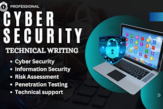 ghostwrite cyber security ebook, reports, flowchart, coding, technical writing