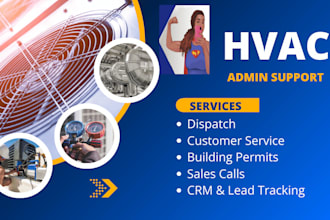 do hvac admin support