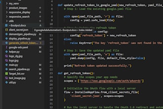 integrate google ads API PHP and python