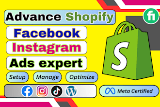 do shopify facebook ads campaign, marketing, and advertising