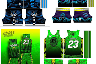 design all sublimation design and 2d 3d design mockups etc