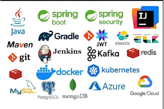 do java full stack, spring boot, apis, microservices project development