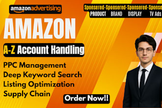 be your amazon virtual assistant, amazon fba, amazon PPC manager