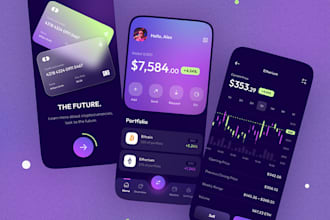 develop crypto wallet app money transfer app bank app trust wallet app binance