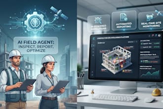 build ai field agent software for construction, reporting, and site inspections