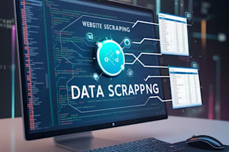 do web scraping, data mining, extraction and data collection