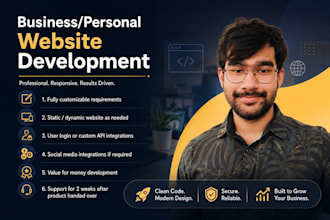 develop a professional business portfolio as required