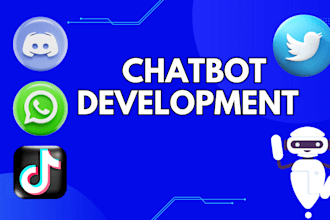 build high quality discord bot whatsapp chatbot telegram bot manychat twilio bot