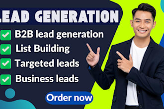 do targeted b2b lead generation and contact list building services