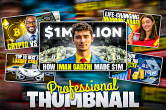 professional thumbnails for high click through rate