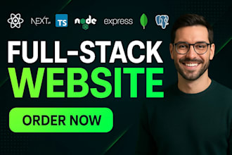 create complete business webistes with frontend and backend