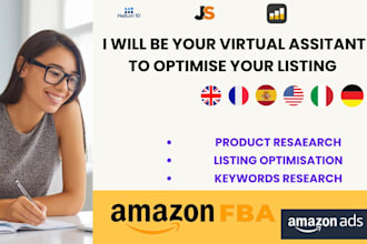 optimise your listing in amazon