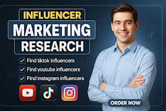 find instagram, youtube and tiktok influencer list for influencer marketing