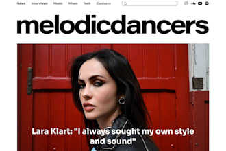 publish an interview, review or article on melodic dancers