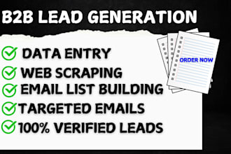 do fastest website scraping, email list building, lead scraping services USA, UK