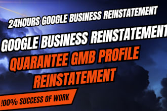 do google my business reinstatement, gmb suspension,fix gmb issues, gmb recovery