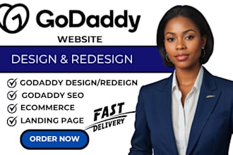 godaddy website redesign godaddy website design, develop godaddy website design