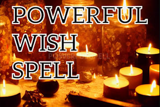cast a powerful wish spell to make your wish come true
