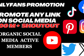 promote onlyfans website USA youtube adult web or any link