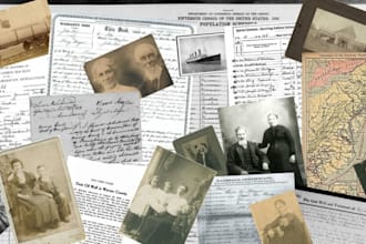research your family genealogy and history