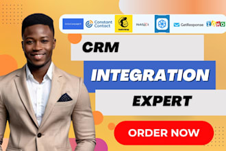 integrate hubspot activecampaign mailchimp sendinblue klaviyo zohocampaign CRM
