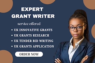 write, submit UK grant application, cqc ofsted registration healthcare policies