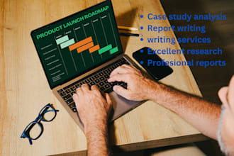 write professional case studies, apa and mla  and write a report for you