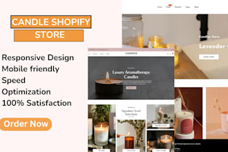 shopify candle store candle website shopify candle candle shopify store