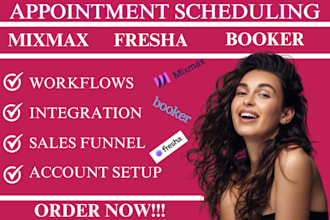setup mixmax booker fresha scheduling mixmax scheduling booker scheduling fresha