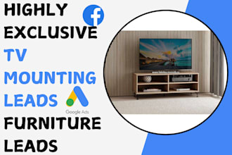 generate furniture leads tv mounting leads locksmith furniture sales funnel