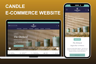 design candle shopify store, lighting store, candle dropshipping, candle website