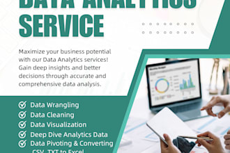 create an amazing data visualization using excel or powerbi